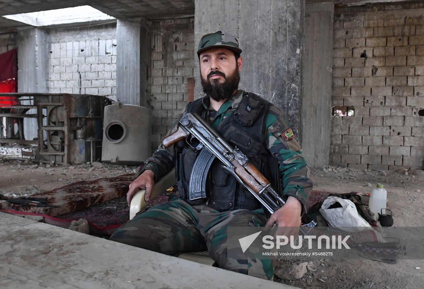 Developments on outskirts of Damascus