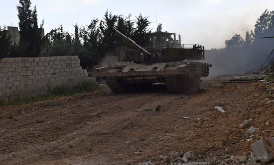 Developments on outskirts of Damascus
