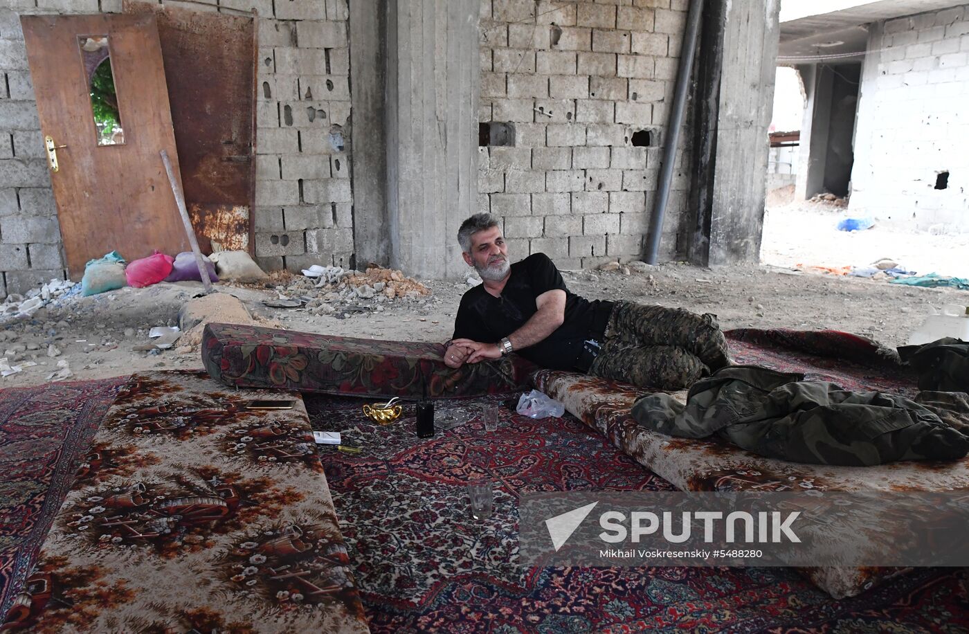 Developments on outskirts of Damascus