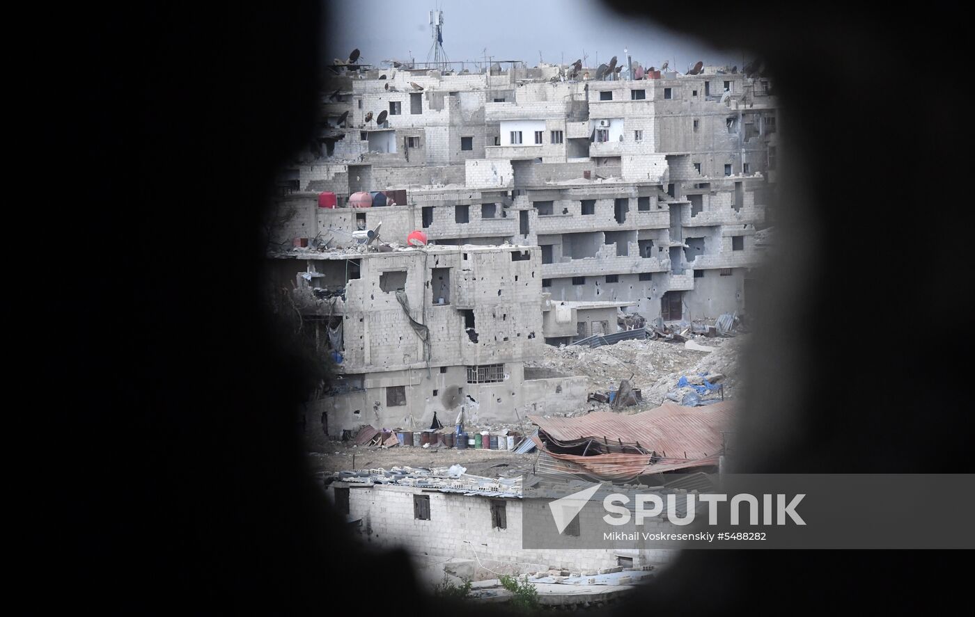 Developments on outskirts of Damascus