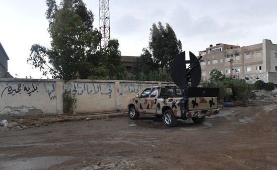 Developments on outskirts of Damascus
