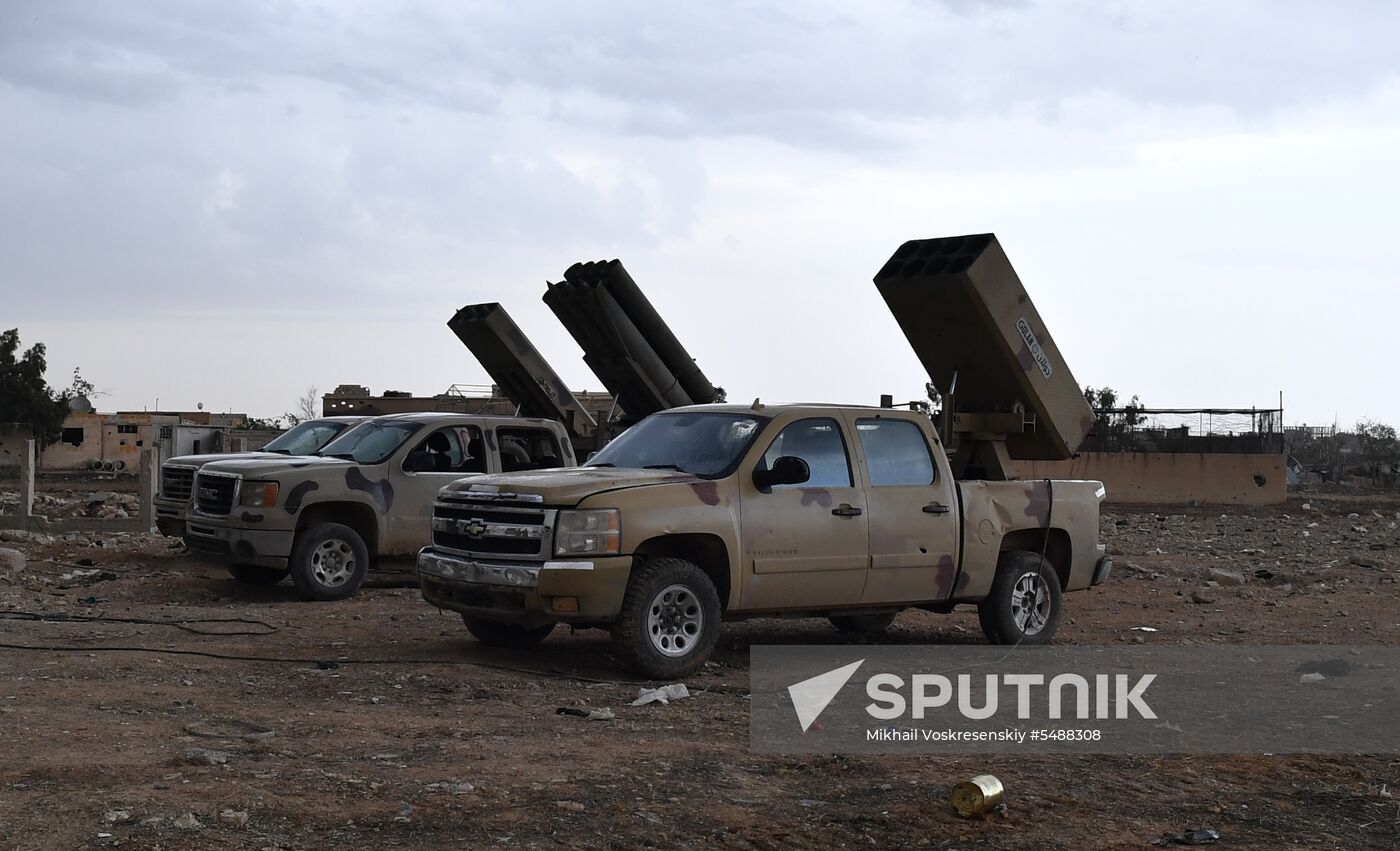 Developments on outskirts of Damascus