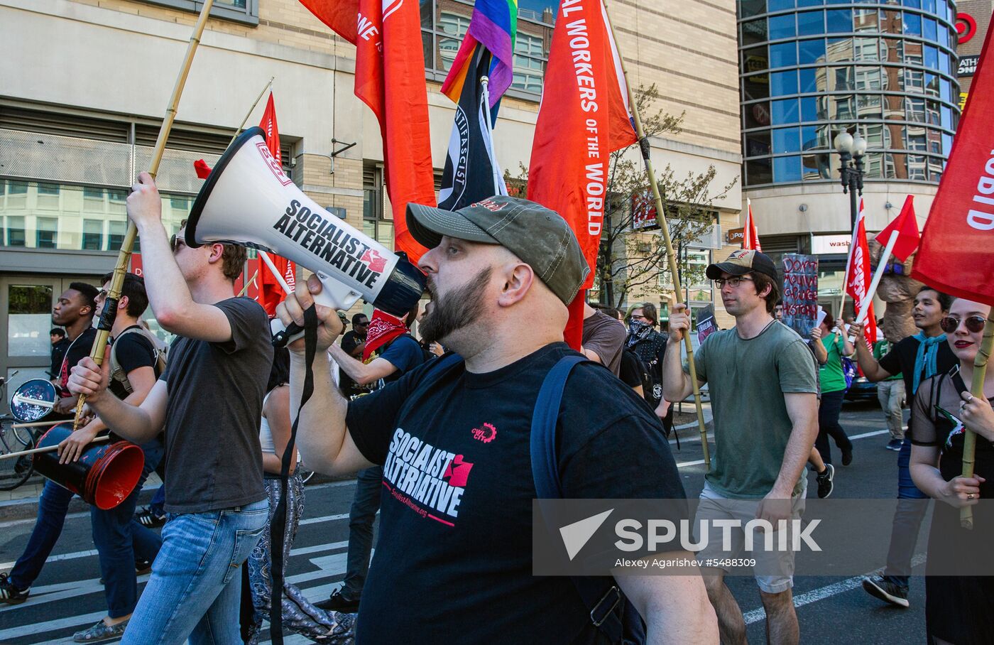 Labor Day rallies abroad