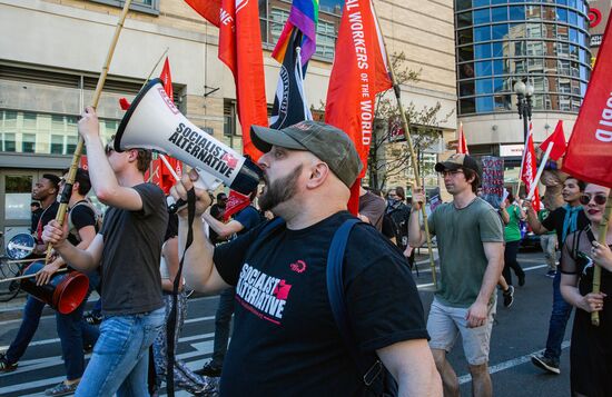 Labor Day rallies abroad