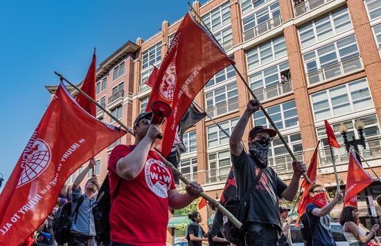 Labor Day rallies abroad