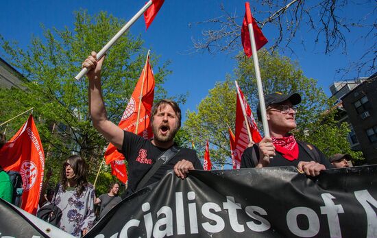 Labor Day rallies abroad