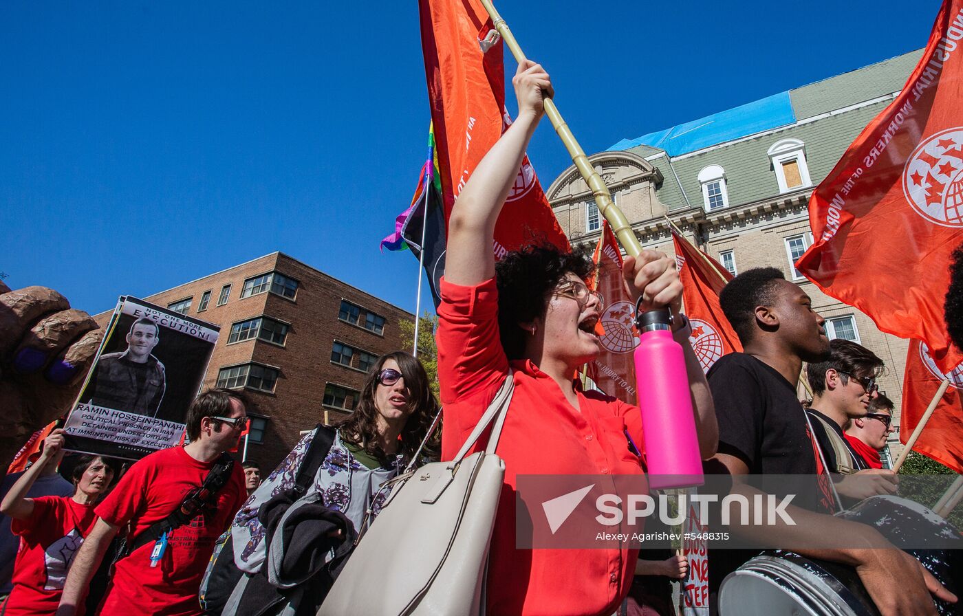 Labor Day rallies abroad