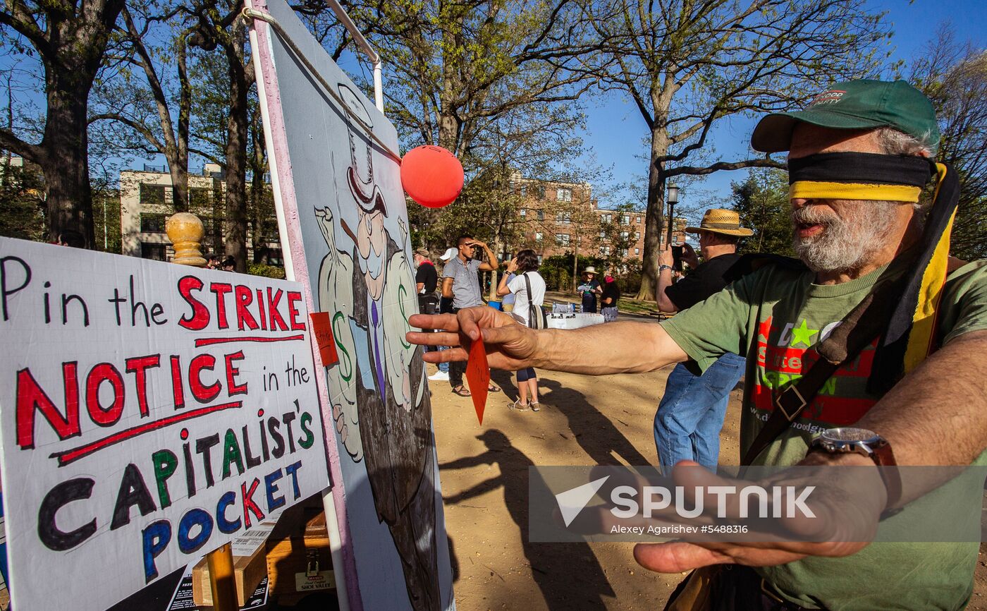 Labor Day rallies abroad