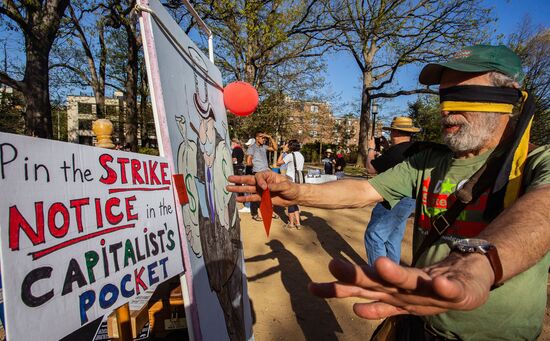 Labor Day rallies abroad