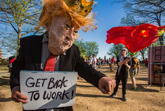 Labor Day rallies abroad