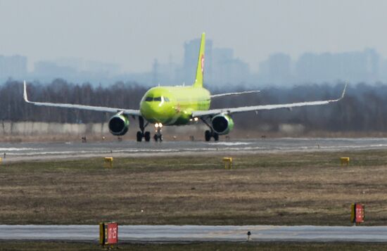 Launching new flight route from Novosibirsk to Minsk