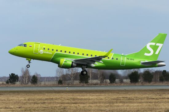 Tolmachevo Airport in Novosibirsk