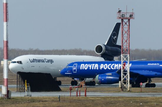 Tolmachevo Airport in Novosibirsk