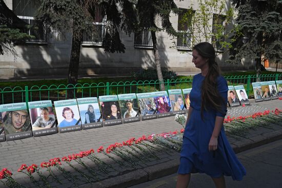 Moscow holds rally for those killed on May 2, 2014 in Odessa