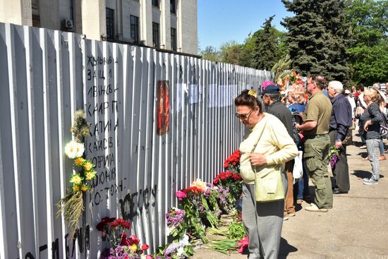 Commemorating those killed on May 2, 2014 in Odessa