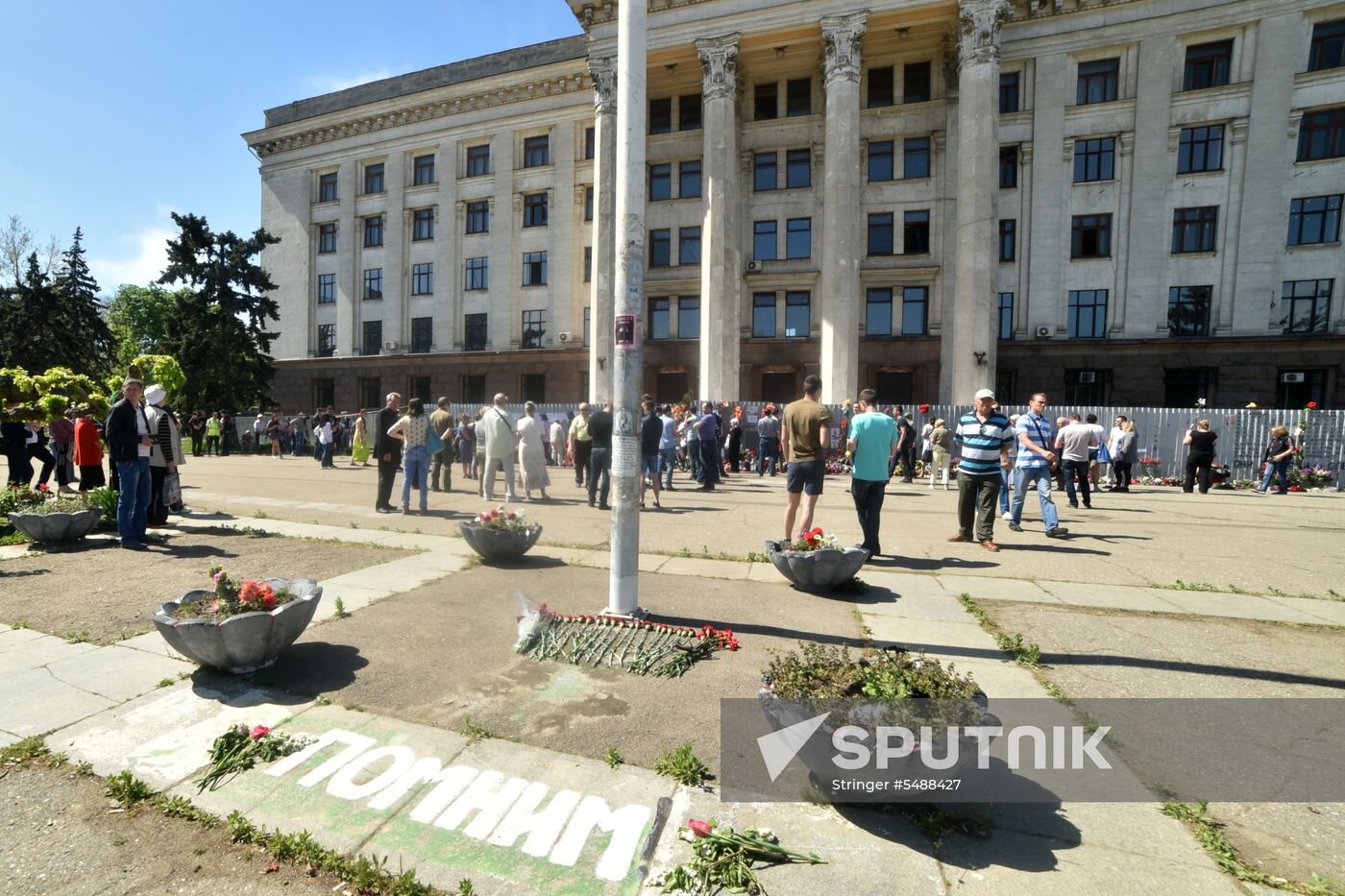 Commemorating those killed on May 2, 2014 in Odessa