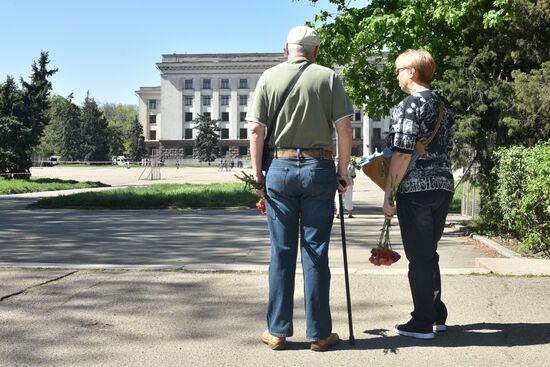 Commemorating those killed on May 2, 2014 in Odessa