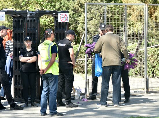 Commemorating those killed on May 2, 2014 in Odessa