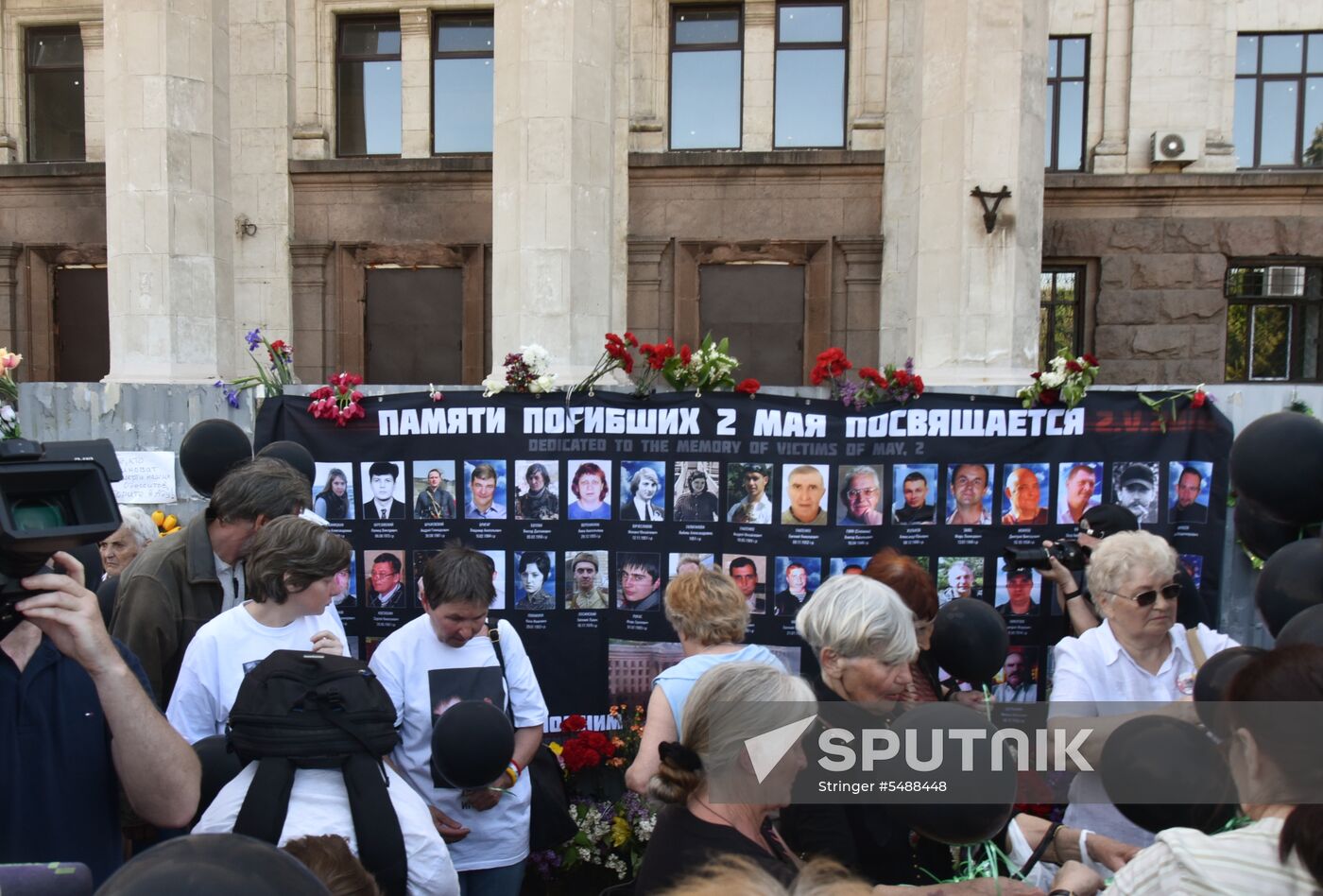 Commemorating those killed on May 2, 2014 in Odessa