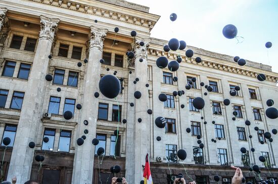 Commemorating those killed on May 2, 2014 in Odessa