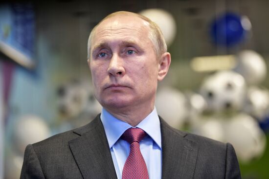 Vladimir Putin's working trip to Sochi