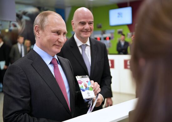 Vladimir Putin's working trip to Sochi