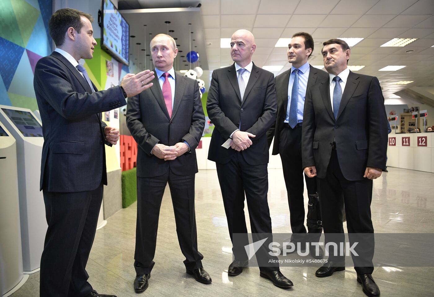Vladimir Putin's working trip to Sochi