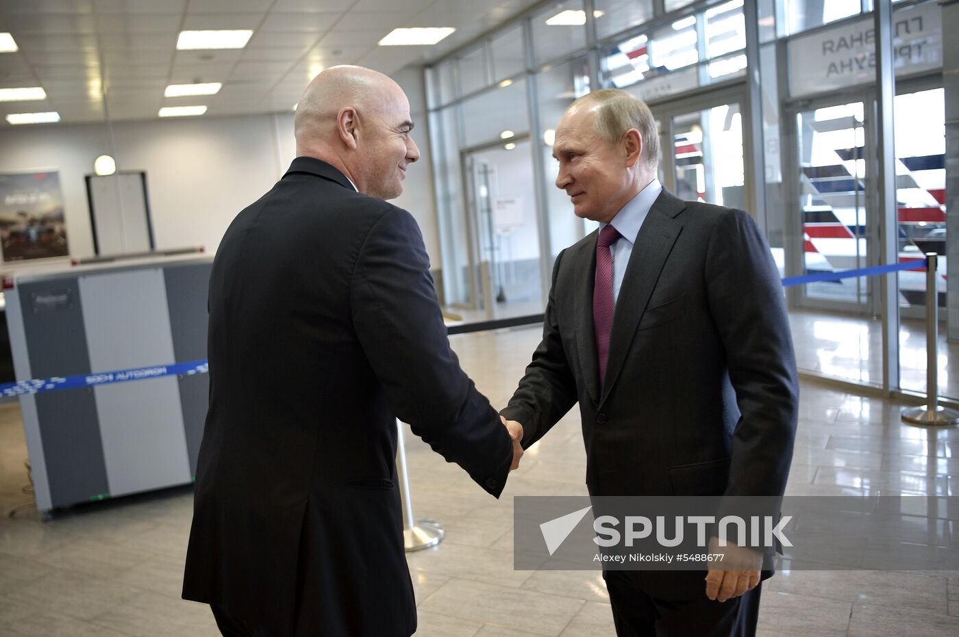 Vladimir Putin's working trip to Sochi