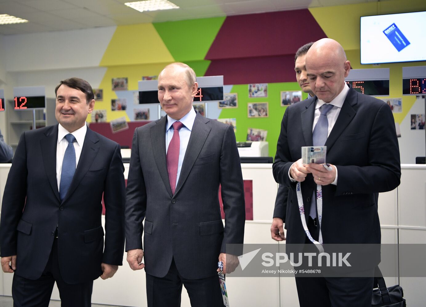 Vladimir Putin's working trip to Sochi