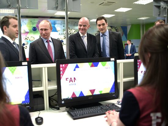 Vladimir Putin's working trip to Sochi