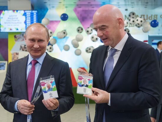 Vladimir Putin's working trip to Sochi