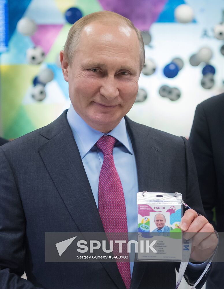 Vladimir Putin's working trip to Sochi