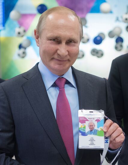 Vladimir Putin's working trip to Sochi