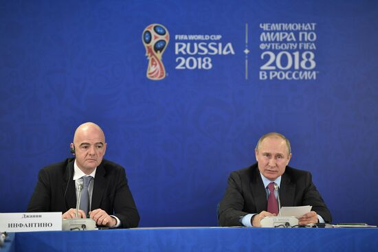 Vladimir Putin's working trip to Sochi
