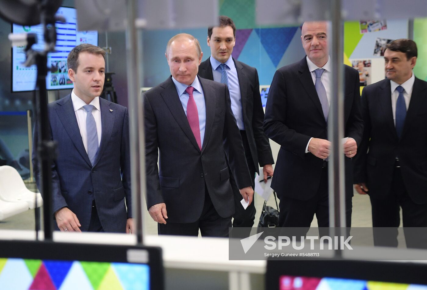 Vladimir Putin's working trip to Sochi