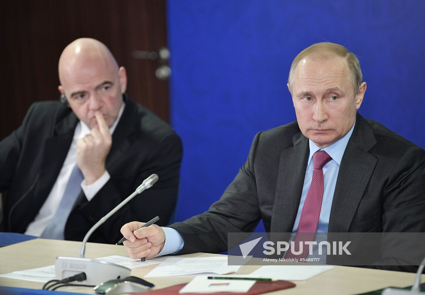 Vladimir Putin's working trip to Sochi