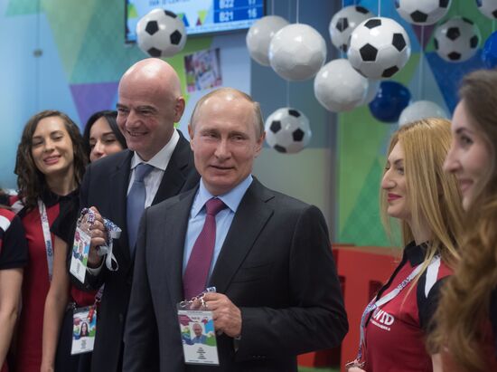 Vladimir Putin's working trip to Sochi