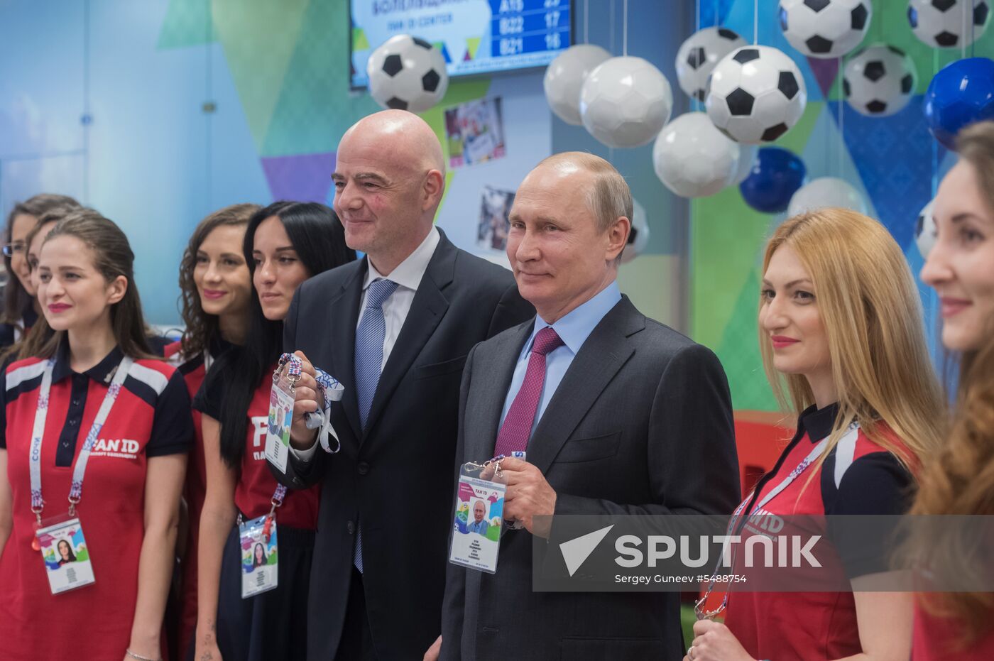 Vladimir Putin's working trip to Sochi