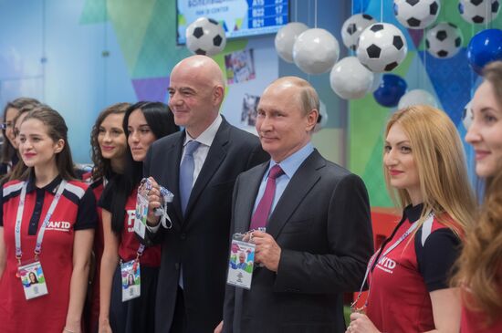 Vladimir Putin's working trip to Sochi