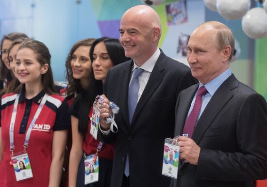 Vladimir Putin's working trip to Sochi