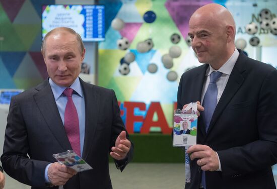 Vladimir Putin's working trip to Sochi