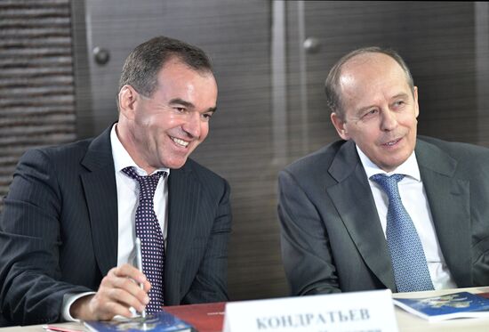 Vladimir Putin's working trip to Sochi