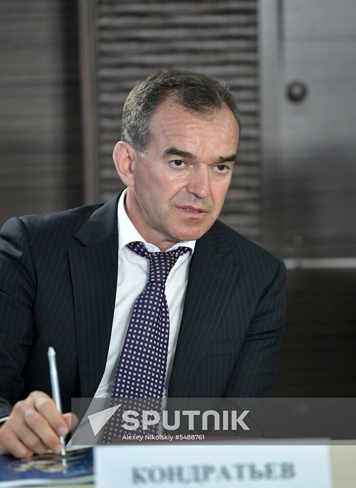 Vladimir Putin's working trip to Sochi