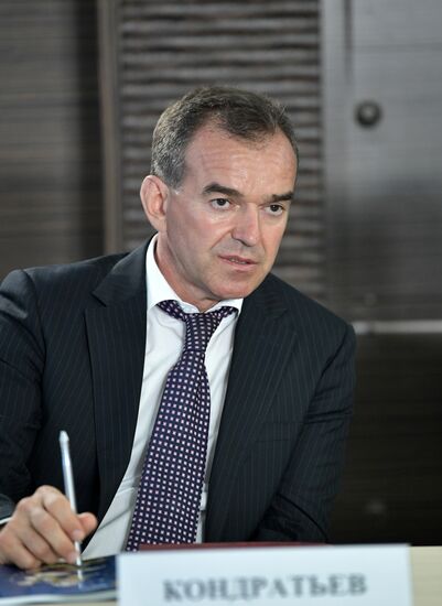 Vladimir Putin's working trip to Sochi