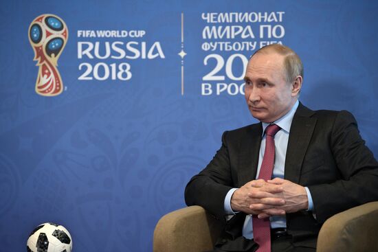 Vladimir Putin's working trip to Sochi
