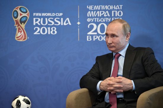 Vladimir Putin's working trip to Sochi