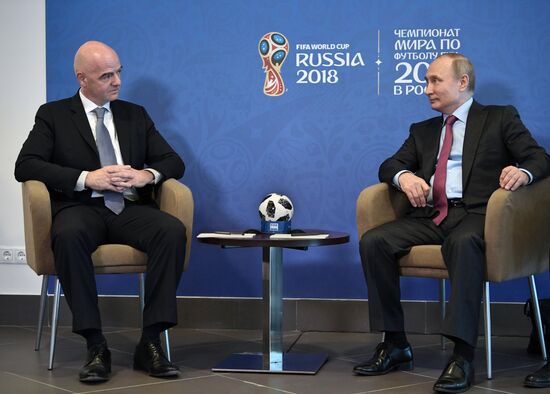 Vladimir Putin's working trip to Sochi