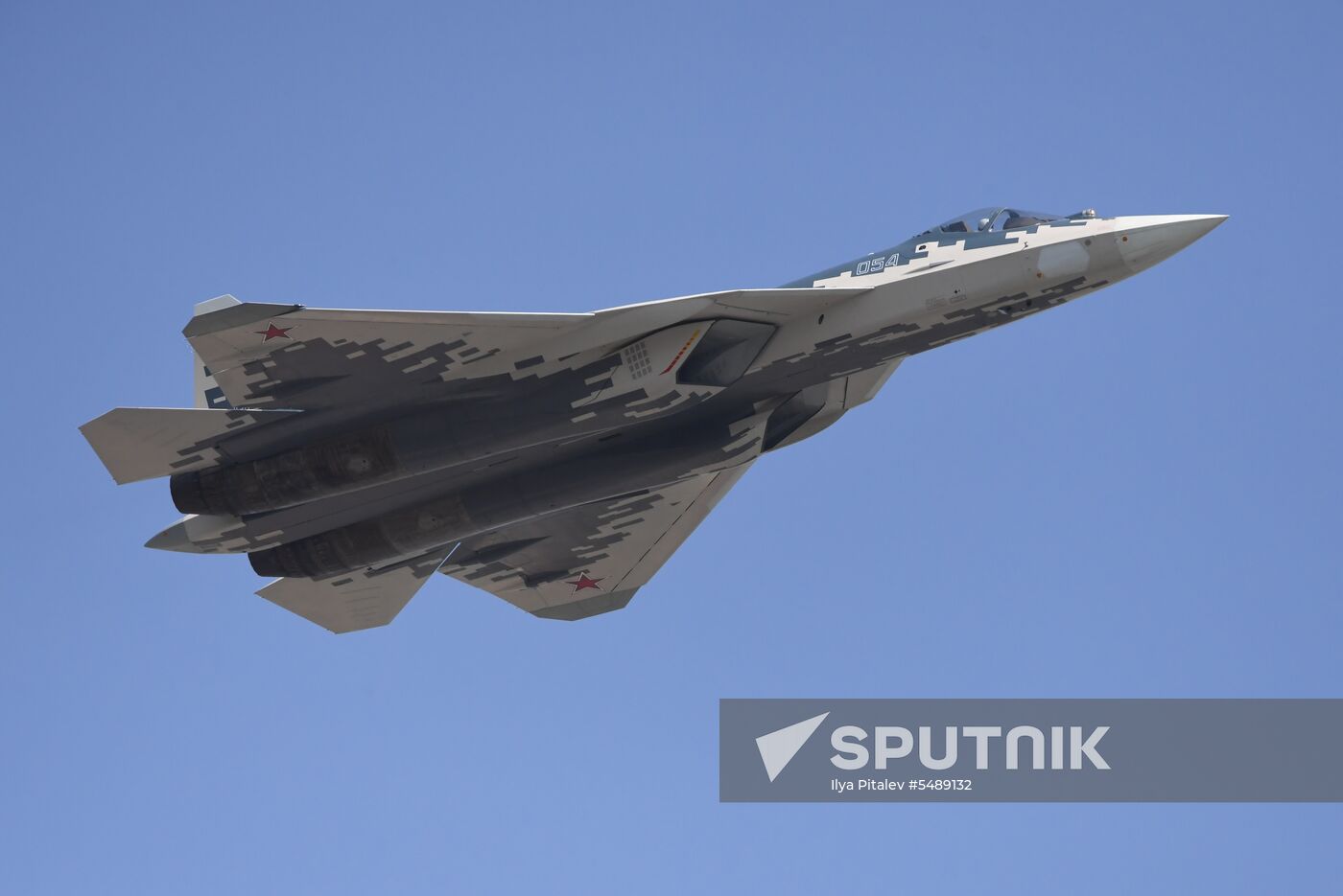 Rehearsal of Victory Day Parade flyovers