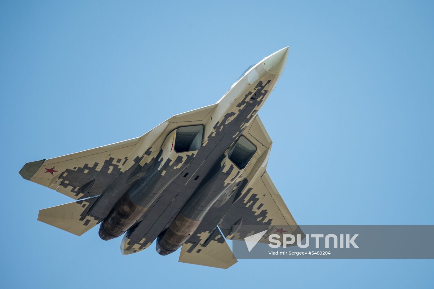 Rehearsal of Victory Day Parade flyovers