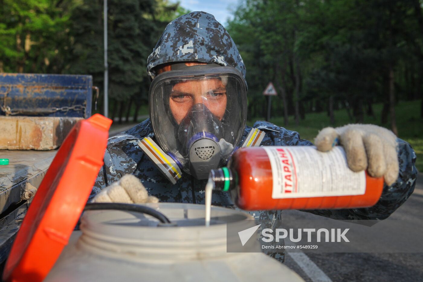Spring treatment for mites in Stavropol Territory
